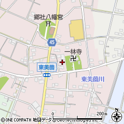 静岡県浜松市浜名区東美薗660周辺の地図
