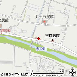 兵庫県三木市志染町井上126周辺の地図