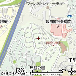 大阪府吹田市長野東27周辺の地図