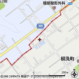 静岡県浜松市中央区根洗町508周辺の地図