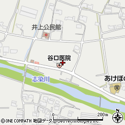 兵庫県三木市志染町井上114周辺の地図