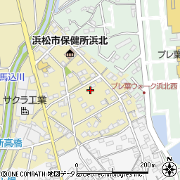 静岡県浜松市浜名区平口1585-2周辺の地図