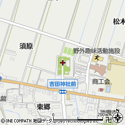 愛知県西尾市吉良町吉田須原120周辺の地図