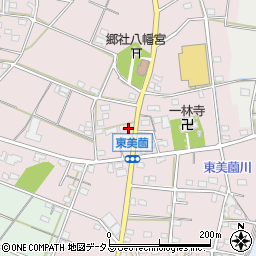 静岡県浜松市浜名区東美薗725周辺の地図