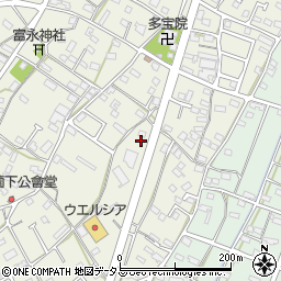 静岡県浜松市浜名区西美薗618周辺の地図
