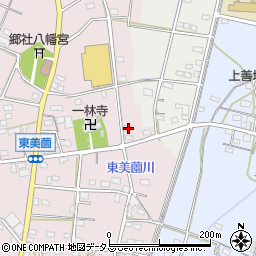 静岡県浜松市浜名区東美薗648-2周辺の地図