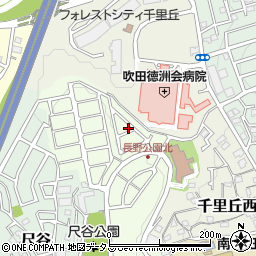 大阪府吹田市長野東29-53周辺の地図