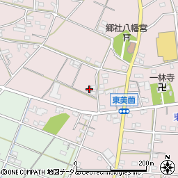静岡県浜松市浜名区東美薗720周辺の地図