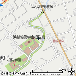 静岡県浜松市中央区根洗町683周辺の地図