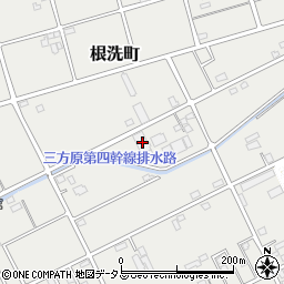 静岡県浜松市中央区根洗町1094周辺の地図