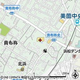 クリエイト薬局　浜松浜北店周辺の地図