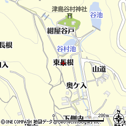 愛知県西尾市東幡豆町（東長根）周辺の地図