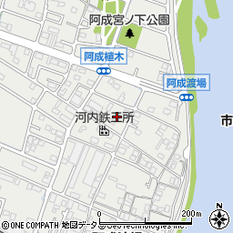 兵庫県姫路市飾磨区阿成渡場867周辺の地図
