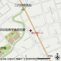 静岡県浜松市中央区根洗町699周辺の地図