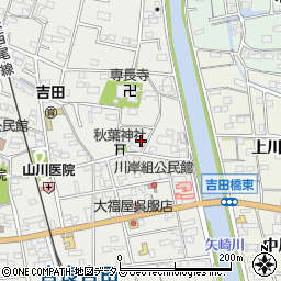愛知県西尾市吉良町吉田斉藤久153周辺の地図