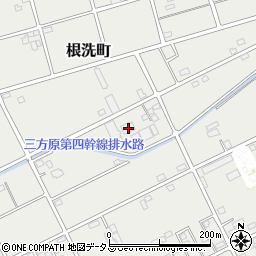 静岡県浜松市中央区根洗町1093周辺の地図