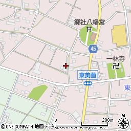 静岡県浜松市浜名区東美薗730周辺の地図