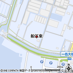 愛知県西尾市一色町小薮（船江東）周辺の地図