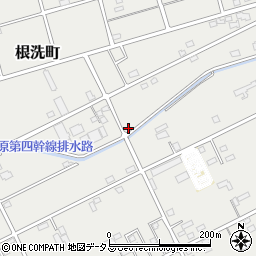 静岡県浜松市中央区根洗町1087周辺の地図