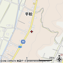 静岡県磐田市平松324-1周辺の地図