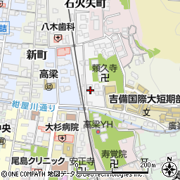 岡山県高梁市頼久寺町12周辺の地図