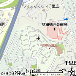 大阪府吹田市長野東29-27周辺の地図