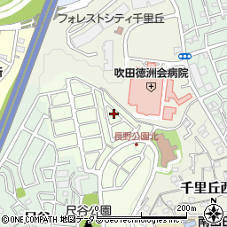 大阪府吹田市長野東29-58周辺の地図