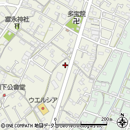 静岡県浜松市浜名区西美薗618-1周辺の地図