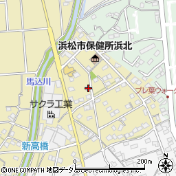 静岡県浜松市浜名区平口1618周辺の地図