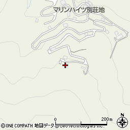 静岡県賀茂郡東伊豆町白田166周辺の地図