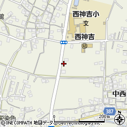 兵庫県加古川市西神吉町西村489周辺の地図