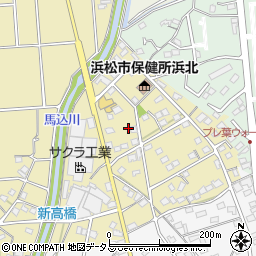 静岡県浜松市浜名区平口1619-3周辺の地図
