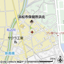 静岡県浜松市浜名区平口1589-1周辺の地図