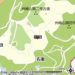 愛知県西尾市東幡豆町（細田）周辺の地図