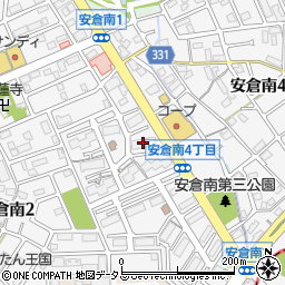宝塚安倉第１団地２号棟周辺の地図