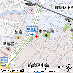 ＪＡ兵庫西中島周辺の地図