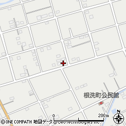 静岡県浜松市中央区根洗町311周辺の地図