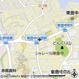 ＧＳパーク東豊中駐車場周辺の地図