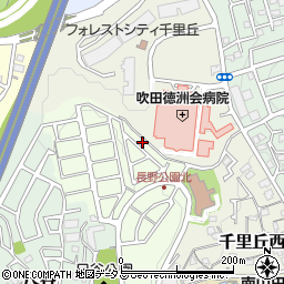 大阪府吹田市長野東29-15周辺の地図