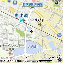 兵庫県三木市君が峰町5-29周辺の地図
