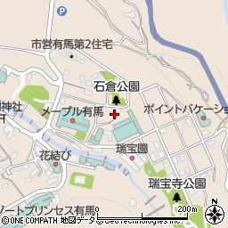 兵庫県神戸市北区有馬町439周辺の地図