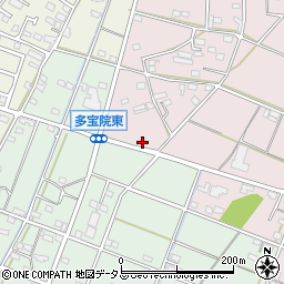 静岡県浜松市浜名区東美薗695周辺の地図