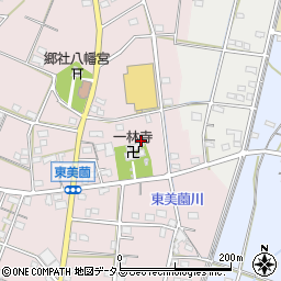 静岡県浜松市浜名区東美薗773周辺の地図