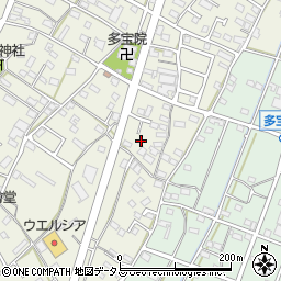 静岡県浜松市浜名区西美薗839周辺の地図