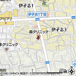 小松原医院周辺の地図