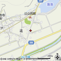 兵庫県加古川市西神吉町辻319周辺の地図