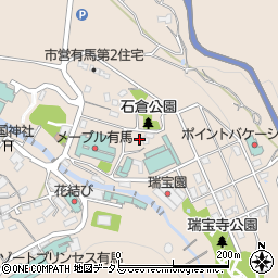 兵庫県神戸市北区有馬町413周辺の地図