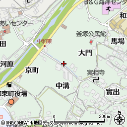 京都府相楽郡和束町釜塚周辺の地図