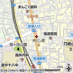 前田印刷所周辺の地図