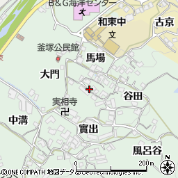 京都府和束町（相楽郡）釜塚（市場）周辺の地図